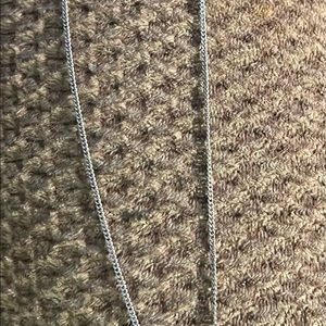Tiffany & Co 16” chain with heart pendant